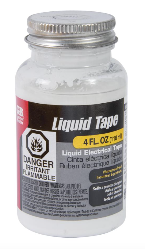 White Waterproof Liquid Tape - 4oz