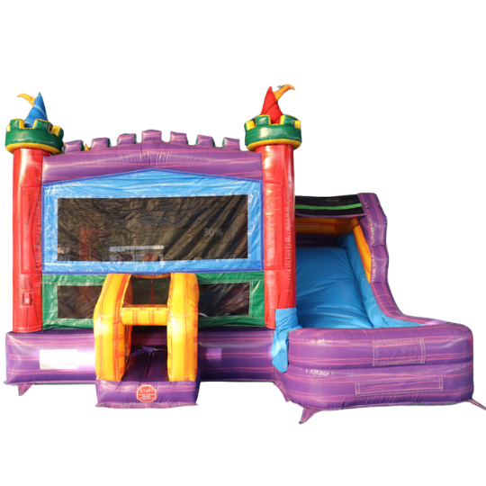 Magic Marble Castle Inflatable Combo (Wet n Dry) with Blower
