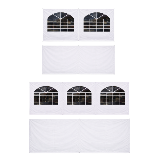 20'x30' West Coast Frame Tent Sidewall Kit – 8’ Walls