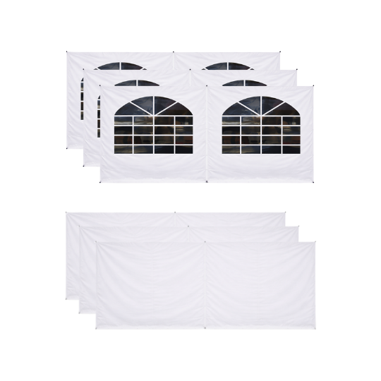 20'x40' High Peak Frame Tent Sidewall Kit – 8’ Walls